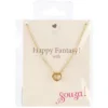 Souza For Kids Ketting Met Hart - Goud