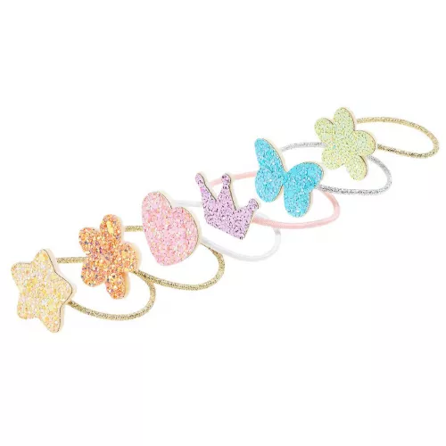 Souza For Kids Haarelastiekjes Carolina - Multi - 6st 1 Souza For Kids Haarelastiekjes Carolina - Multi - 6st