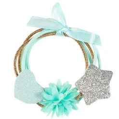 Souza For Kids Haarelastiekjes Malina - Mint - 6st