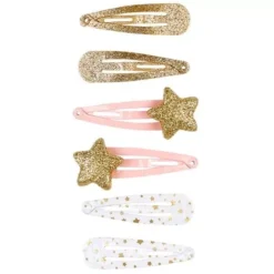 Souza For Kids Haarspeldjes Julie Sterren - Goud (6st)