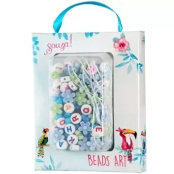 Souza For Kids Knutselset Kralen Abc - Blauw