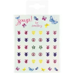 Souza For Kids Plakoorbellen Hartjes Mix