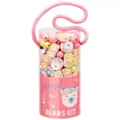 Souza For Kids Rijgkralen Roze-geel